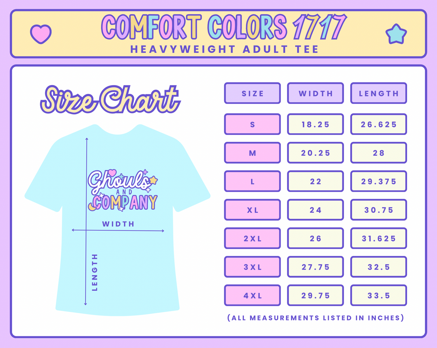 COMFORT COLORS ORCHID SHORT SLEEVE TEE